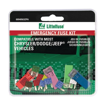 Littelfuse Kit Emergency Oem - Chrysler/Dodge/Jeep 00940563ZPA